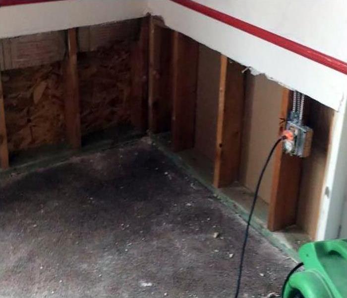 flooding in home caused major damage