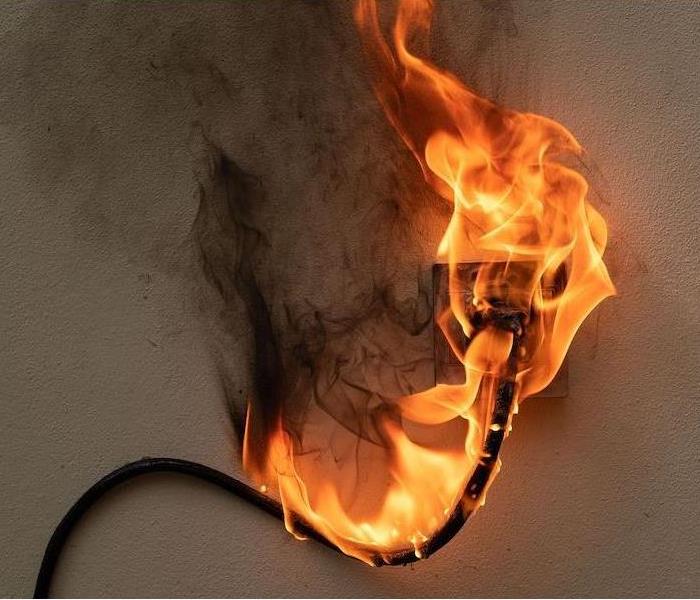 Wire Plug On Fire