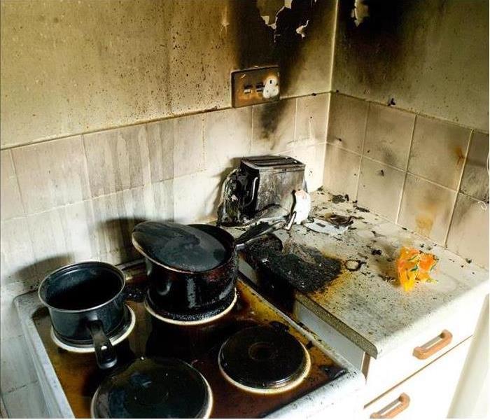 After Fire On Stove